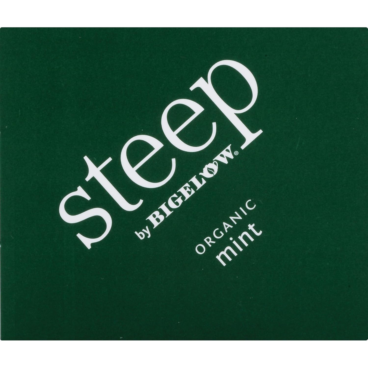 steep by Bigelow Organic Mint Caffeine-Free Herbal Tea, 20 Count (Pack of 6), 120 Tea Bags Total : Grocery & Gourmet Food