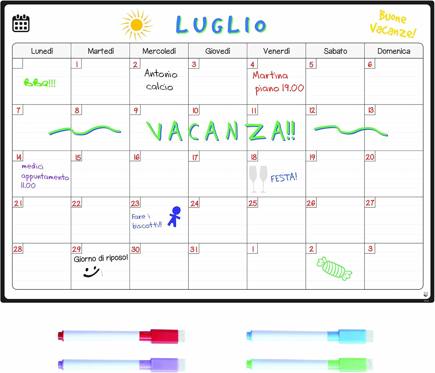 organizzatore elettronico per bambini