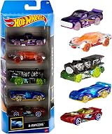 Hot Wheels 5 Car Set 1:64 Scale Assorted Styles Extreme Race view 3