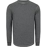 TICOMELA FR Shirts for Men 4oz Lightweight Flame Resistant Crewneck T-Shirts 100% Cotton Fire Retardant Henley Shirts