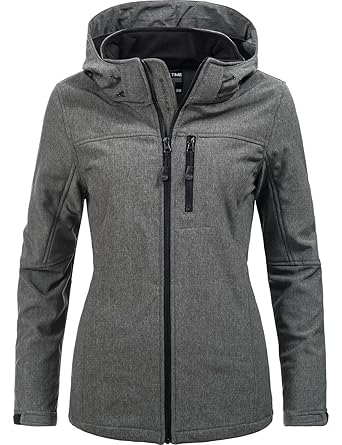 Peak Time Damen Übergangs-Jacke Softshelljacke L60028 5 Farben 38-48