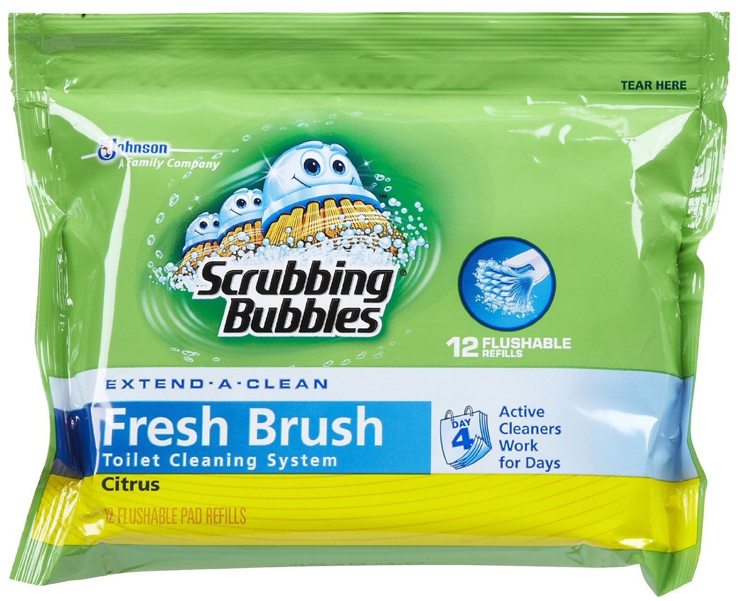 scrubbing bubbles brush