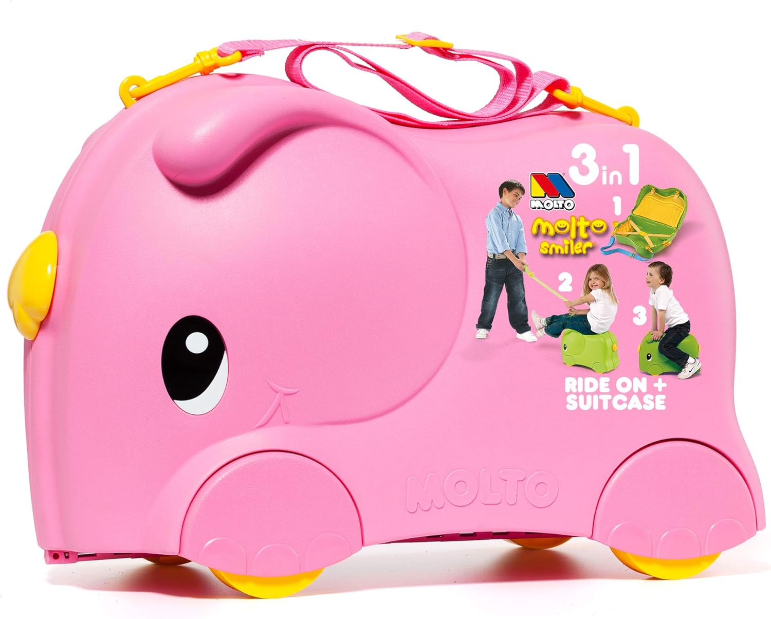 molto ride on suitcase