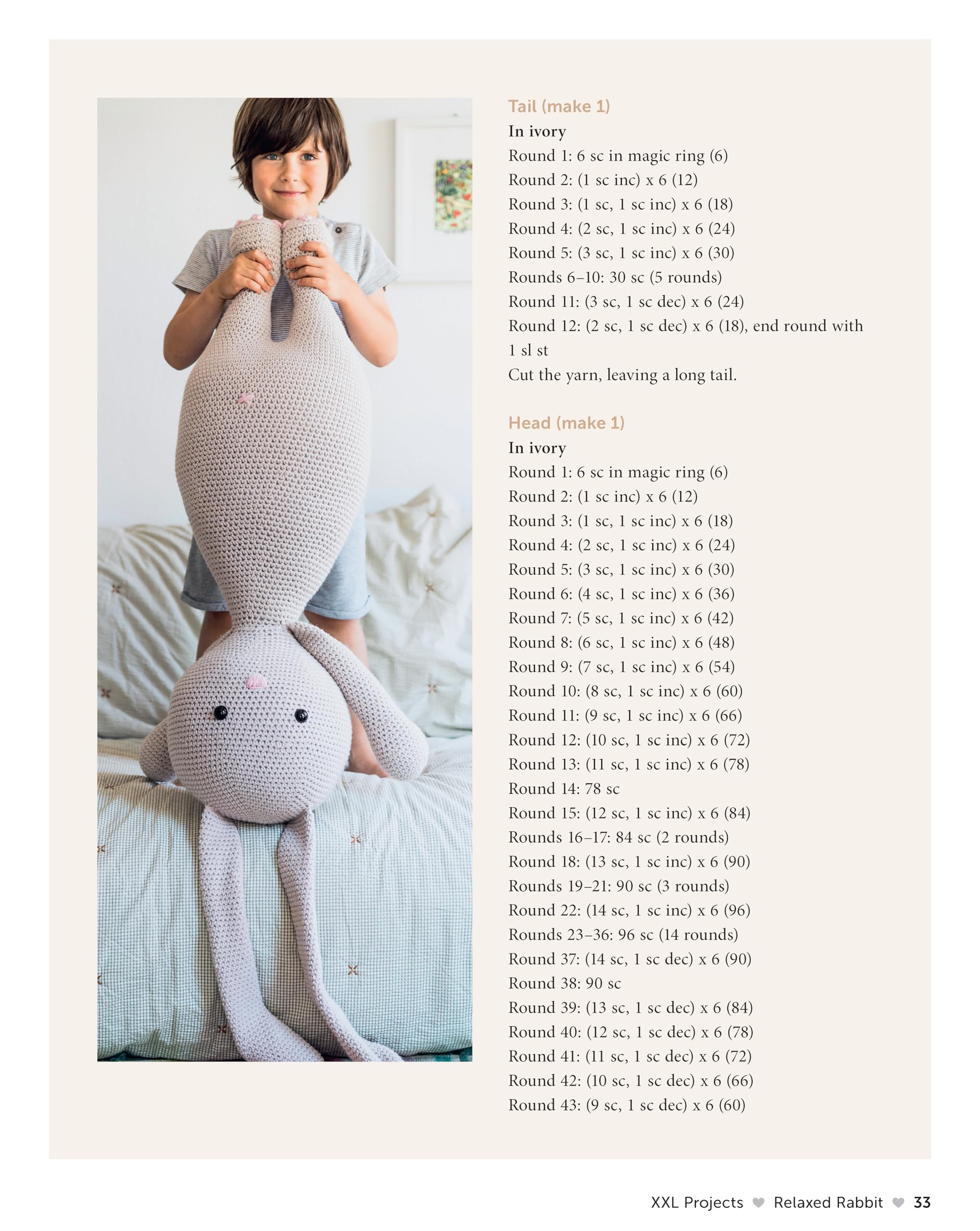 Huggable Amigurumi: Crocheting Teddy Bears and Other Cute, Cuddly Friends (Landauer) 14 Projects for 3-Foot-Tall Soft Toy Crochet Animals that Kids Love to Hug: Dog, Cat, Fox, Penguin, Zebra, and More