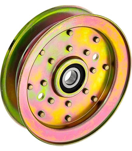 thumbnail image 2 of 2-Pack 116-2456 Flat Idler Pulley For Toro Riding Mowers - Fits Z Master, Titan, Exmark, Pioneer, Quest & More 2 of 13