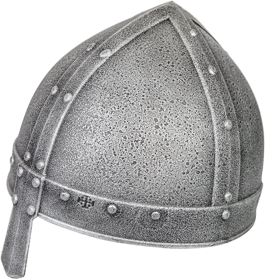 Medieval Norman Helmet Kids Children Role Playing Fancy Dress