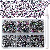 Bymitel 5000 Pieces 6 Mixed Sizes Glue Fix on Glass
