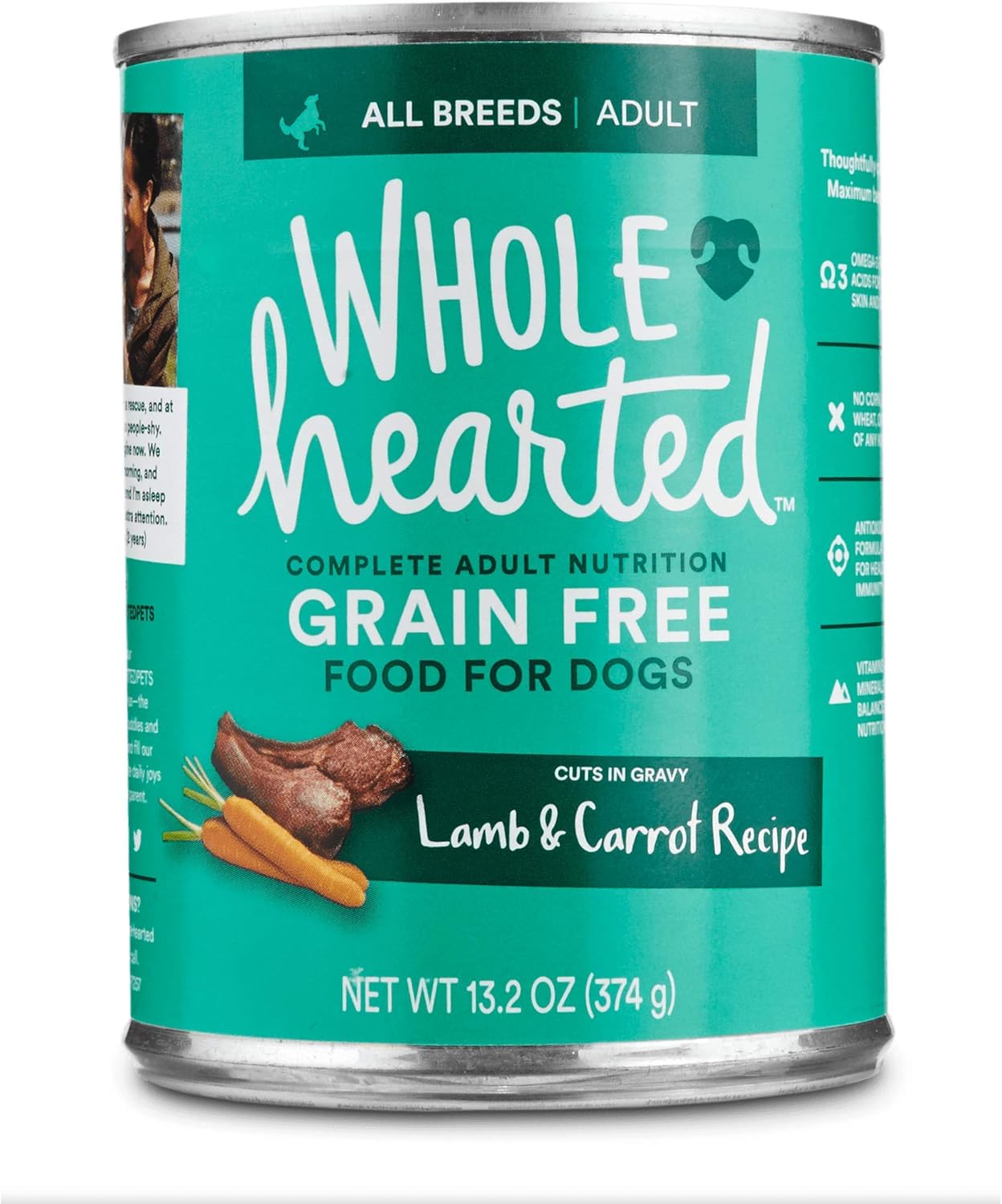 wholehearted wet dog food reviews