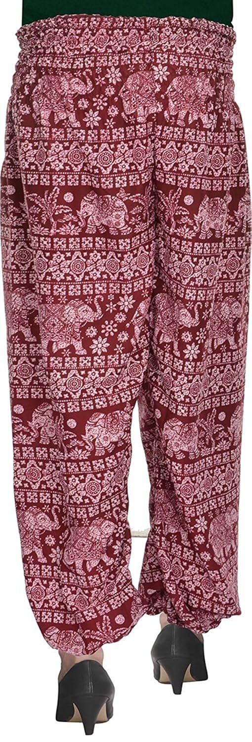 shop frenzy women's regular fit harem pant