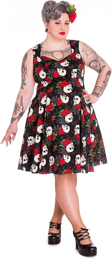 plus size sugar skull hoodie