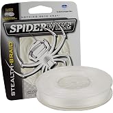 SpiderWire Stealth&reg; Translucent Braided Fishing Line, 8lb | 3.6kg, 125yd | 114m Fishing Line, Suitable for Saltwater and Freshwater Environments