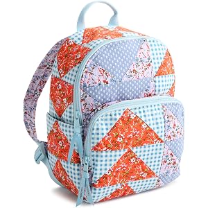 Vera Bradley Women's Premium Cotton Small Banbury Backpack