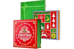 MEEDEN Christmas Advent Calendar 2025 - Creative Christmas Countdown Calendar with 24 Art Surprises, Featuring Premium Painting Supplies & Festive Projects, Gifts for Artists & Craft Lovers