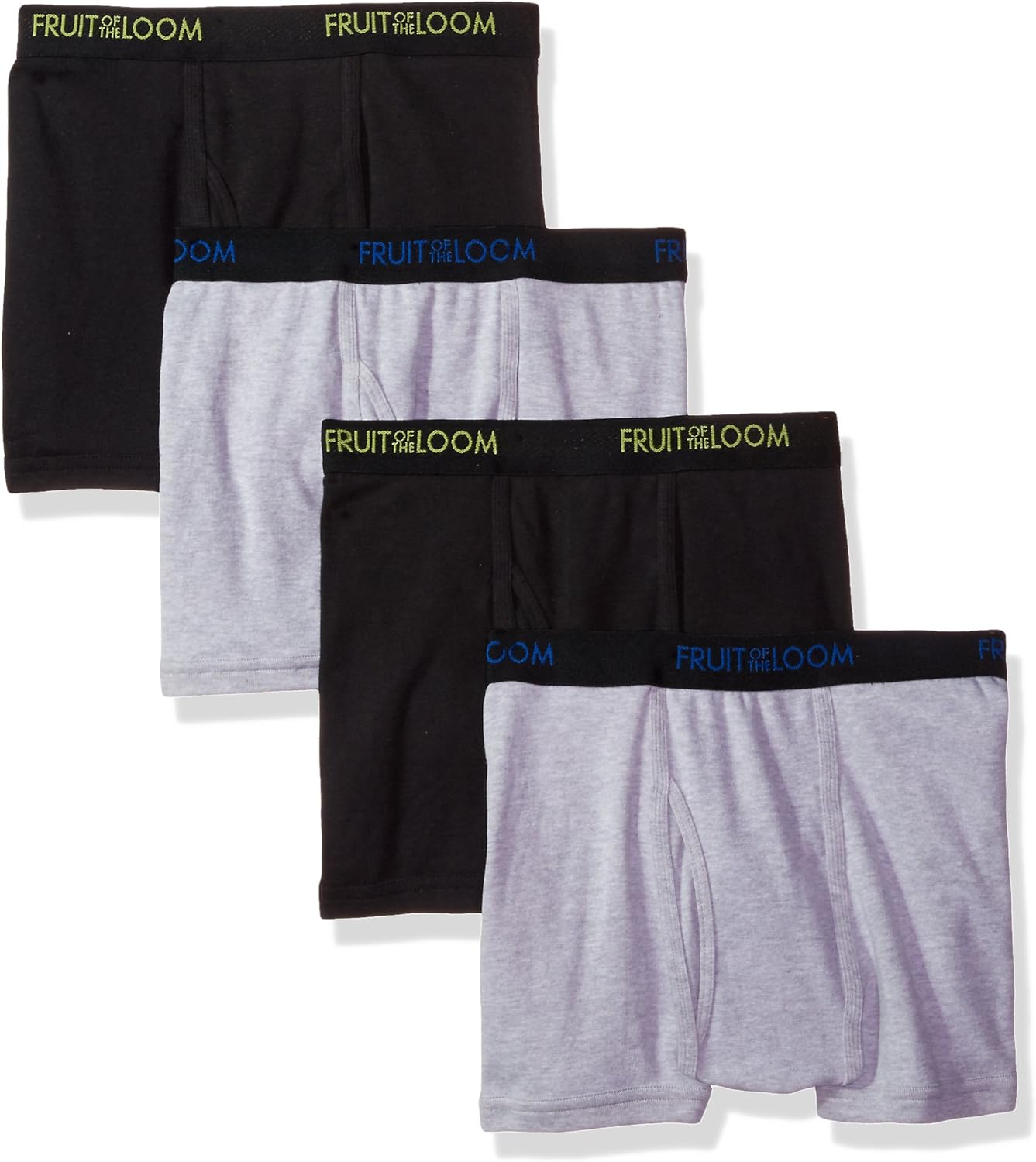 fruit of the loom men's short leg boxer briefs