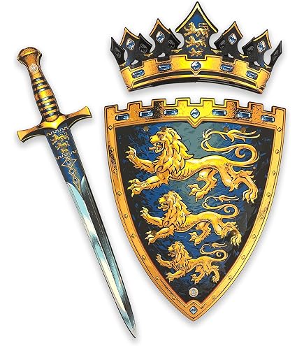 Capa De Rey Creador De Liontouch – Disfraz Medieval Para Niños De 3 A 8 Años, Poliéster Satinado, Cierre Velcro, Juego De Rol Y Aventuras