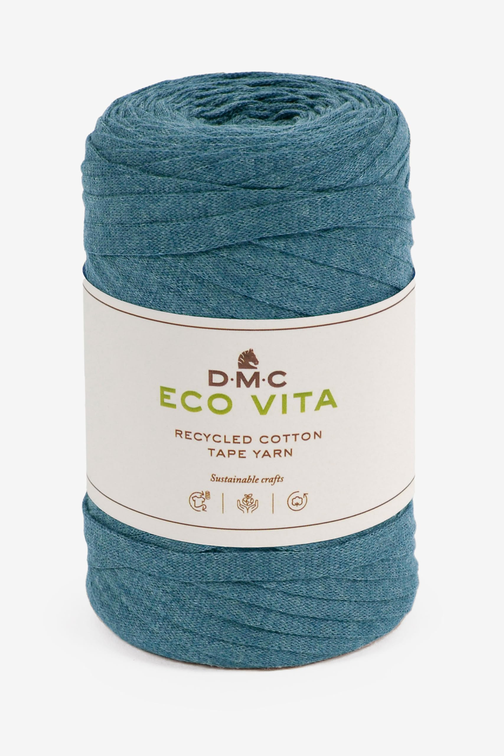 DMC Tape Yarn, Recycled Cotton Blend, Shade 07, 250g