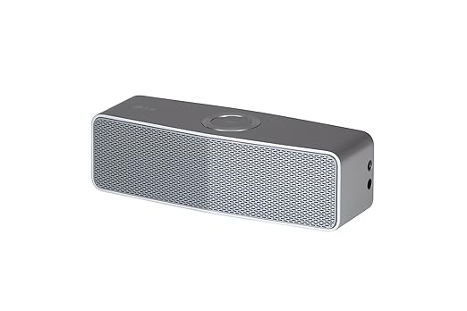 title=LG NP7550 Speaker Portatile, 20 W, Bluetooth, Argento