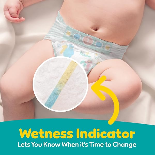 PAMPERS DIAPERS – BABY DRY – SIZE 1, 120 COUNT, ABSORBENT DISPOSABLE INFANT DIAPER (PACKAGING MAY VARY)