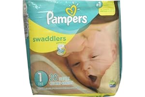 PAMPERS Pamper Swaddler Size 1, 20 Diapers (Package May Vary)