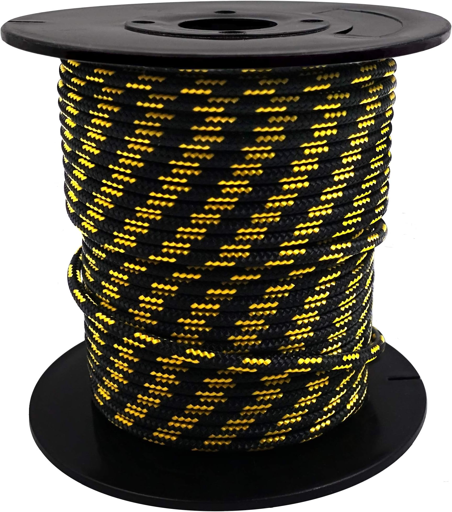GM CLIMBING Double Braid 3mm (1/8in) Low Stretch 400lb Strength Accessory Cord for Outdoor Activities Tent Tarp Hammock Guyline Rigging Hunting Backpacking Survival