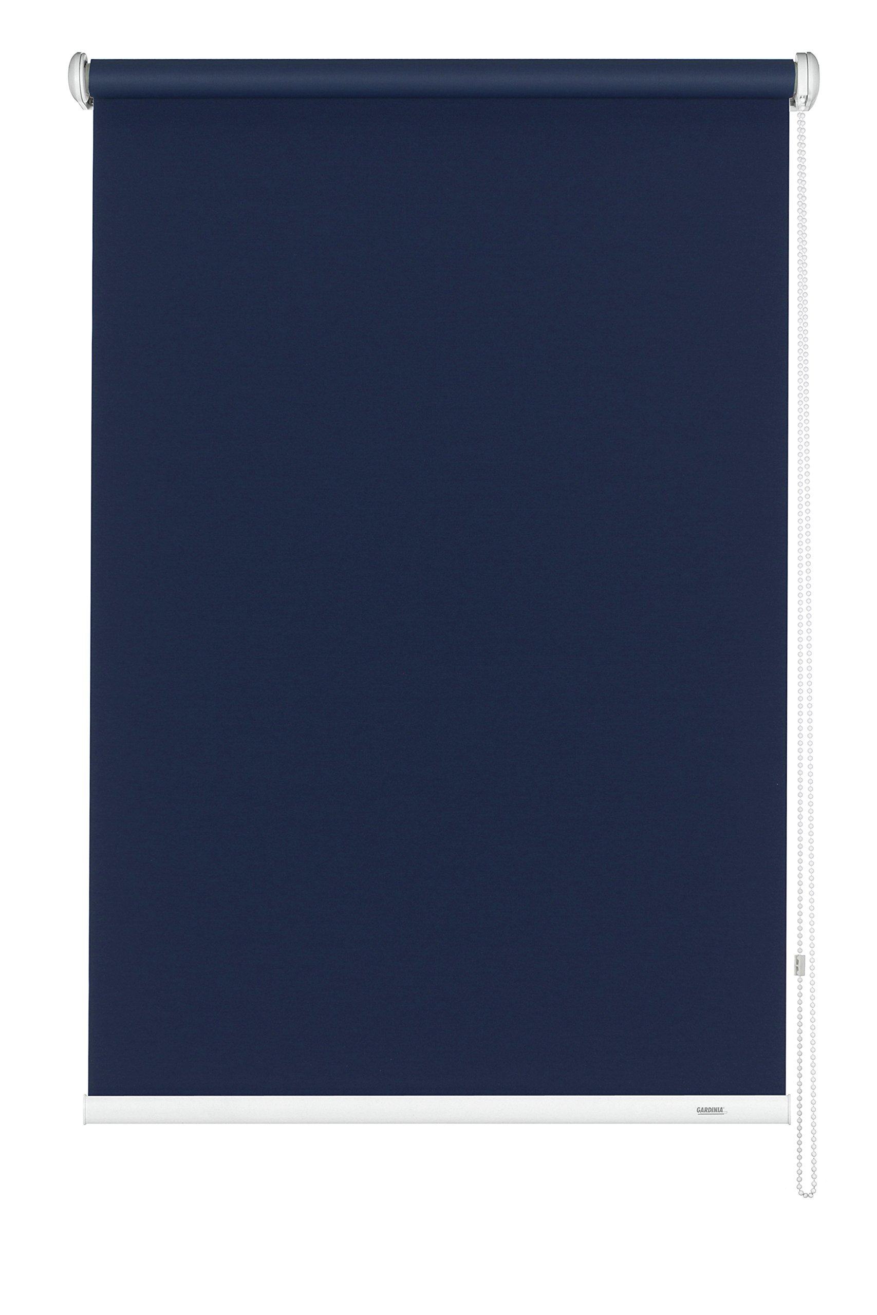 Gardinia Light Blocking Side-Pull Roller Blind, Blue, 62 x 180 cm