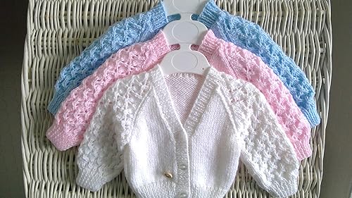 baby girl hand knitted cardigans