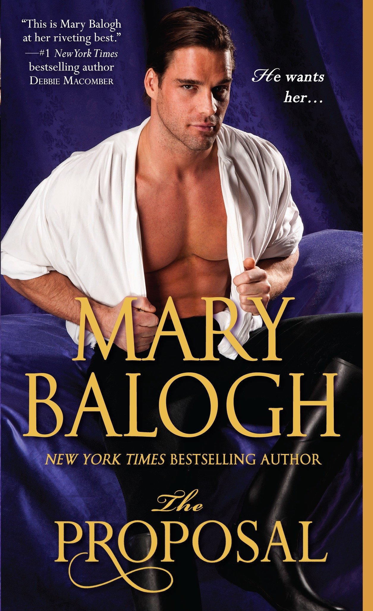 The Proposal A Survivors Club Novel Balogh Mary 9780440245308 Amazon Com Books