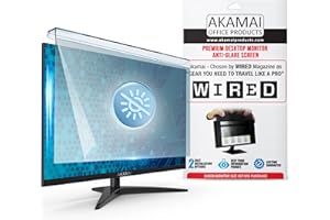 25-27 Inch Acrylic Removable Monitor Blue Light and Anti Glare Screen Protector - Desktop Computer Protector by Akamai (25 in