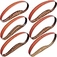 Tonmp 12 Pack 1 x 30 Inch Metal Grinding Ceramic Sanding Belts Kit -2 Pcs Each of 36 40 60 80 100 and 120 Grits Premium Sharpening Sander Belts (1x30 Inch)