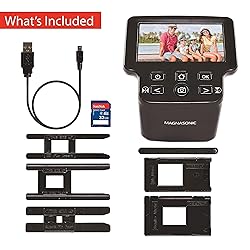 Magnasonic All-in-One 24MP Film Scanner with Large