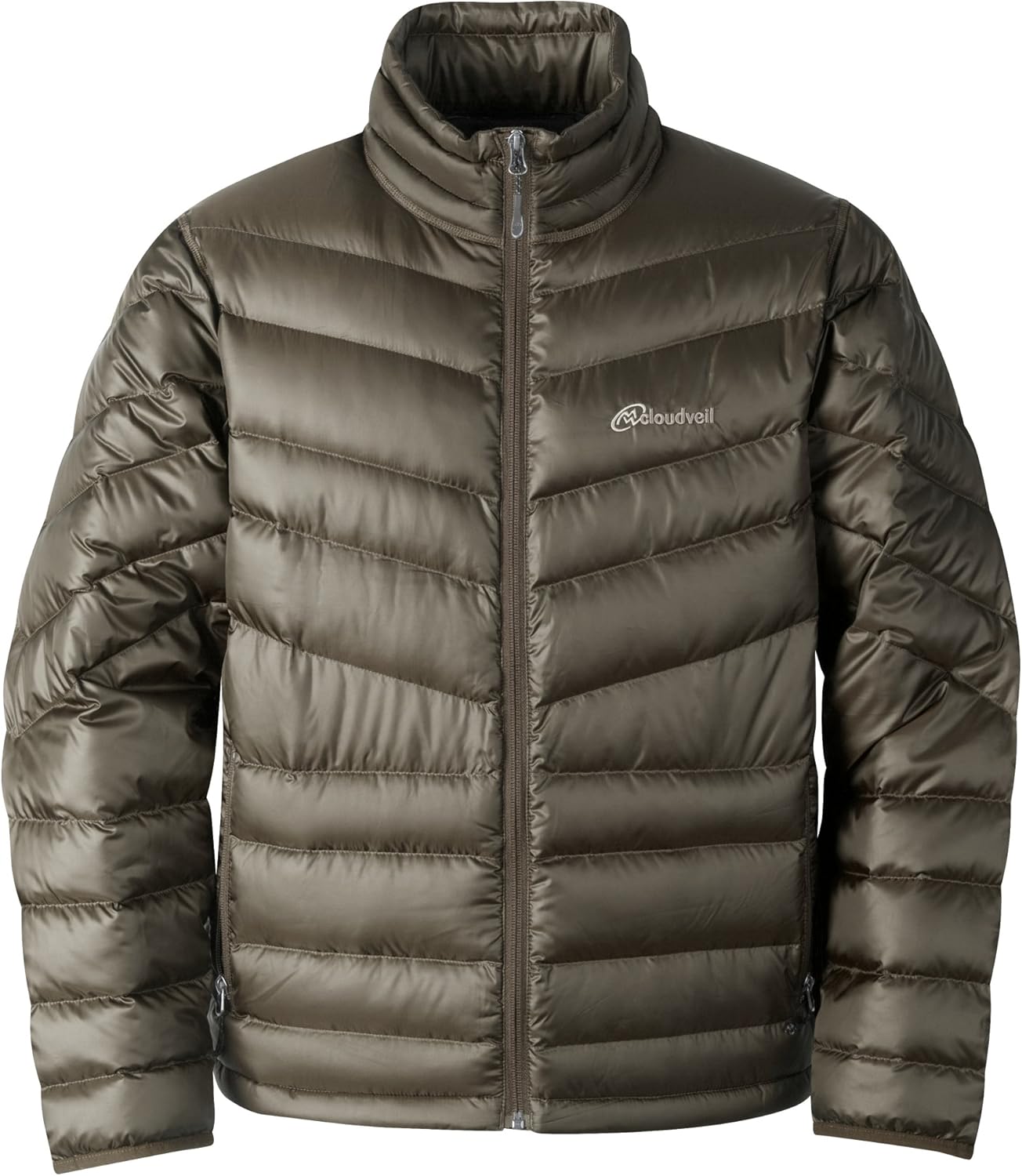 Cloudveil Men's Endless Down Jacket (Black Ink, Small) Clothing
