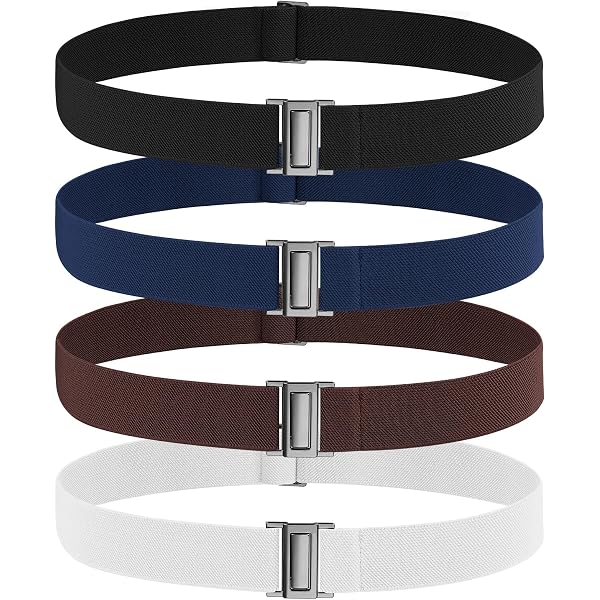 3831 No Show Invisible Elastic Belts For Women & Men 1.4\