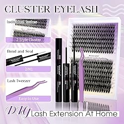 Lash Clusters Kit Natural for DIY: 280-Pcs 30D+40D