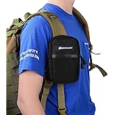 BOOSTEADY Backpack Strap Pouch, Smartphone Strap Pack, Backpack Attachment Bag for Hikers