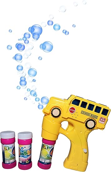 school bus bubble gun