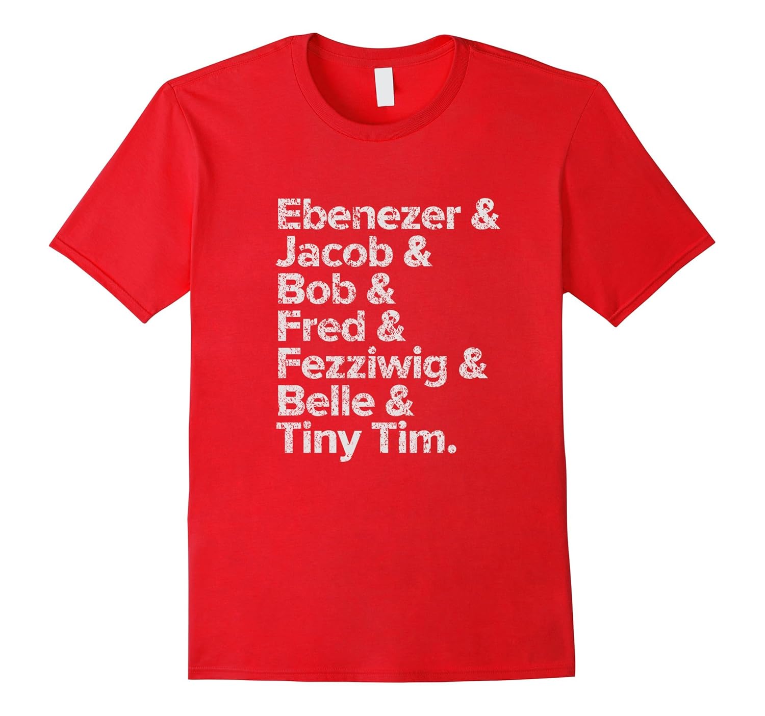 Ebenezer & Jacob & Christmas Carol Characters T-Shirt-ANZ