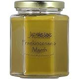Frankincense & Myrrh Scented Blended Soy Candle (8 oz)