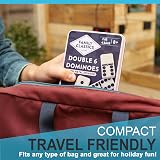 Navoys Classic Double 6 Dominoes Tin Gift Set 28 Pieces Travel Size view 4