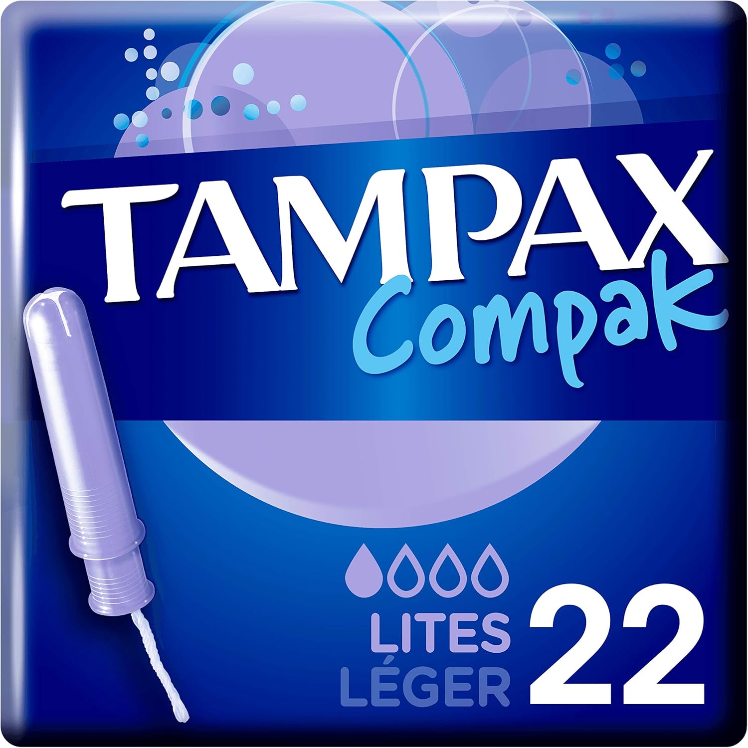 Tampax Compak Light Tampons mit 