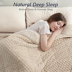 Mr. Sandman Weighted Blankets for Adults Queen Size