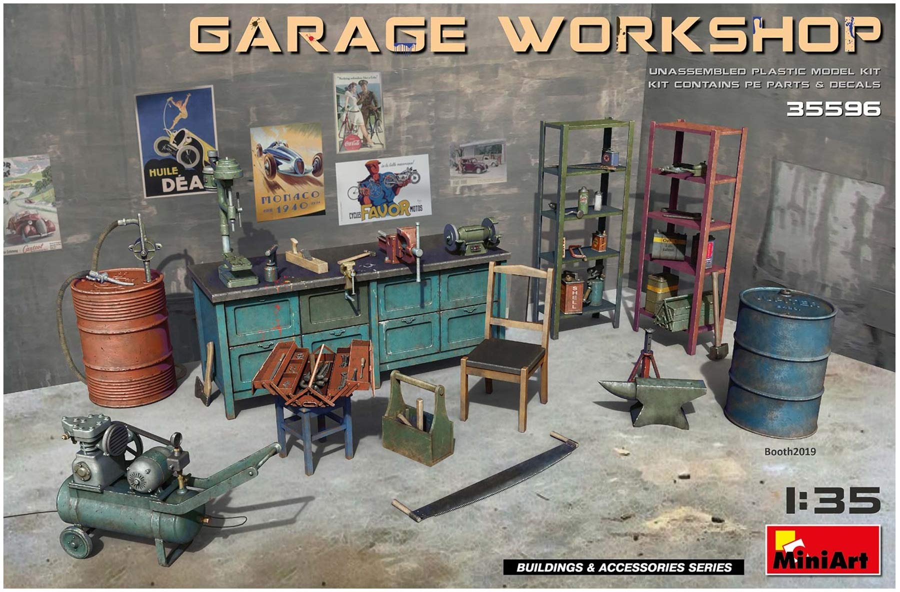 Miniart 1: 35 - Garage Workshop