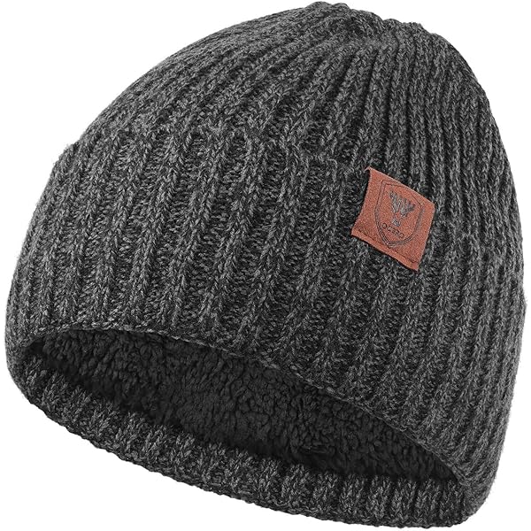 Artex Sparkle Knitted Cuff Beanie - Navy OSFM at Amazon Men's