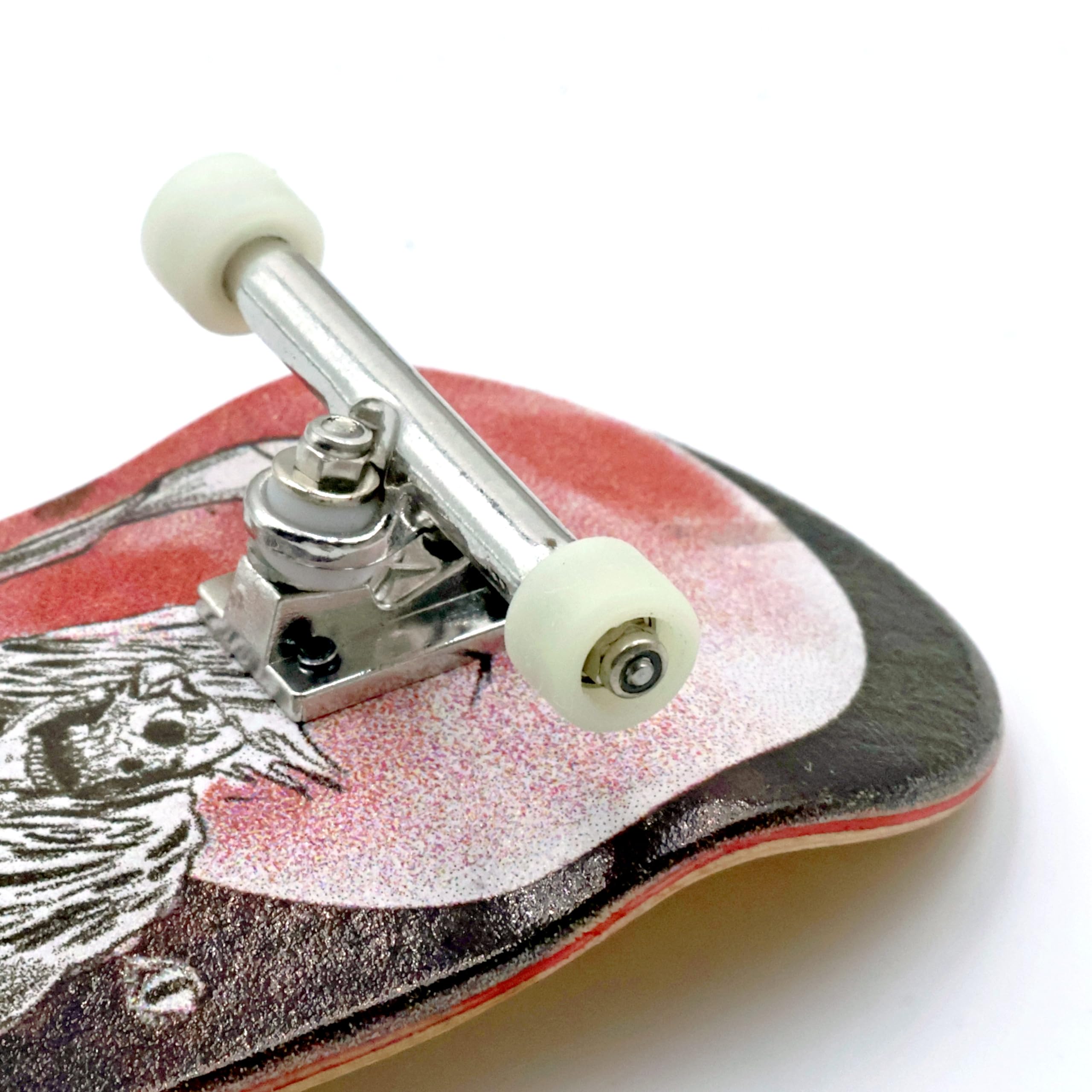 65D Urethane Fingerboard Wheels Pro Mini Shape (Beige)