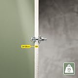 Rapid Hollow Wall Anchors 10pk Heavy Duty Metal Plasterboard Fixings 3-13mm view 2