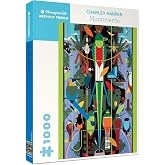 Pomegranate 1000-Piece Puzzle, Charley Harper Monteverde | Matte finish, snug fit, 25x20" jigsaw puzzle for adults, birds, animals &amp; wildlife art, midcentury C. Harper art