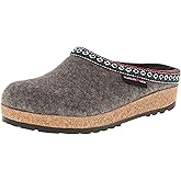 Haflinger Women's GZ14 Clog,Grey,36 EU