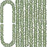 CQURE 8Pcs Eucalyptus Garland,Artificial Eucalyptus