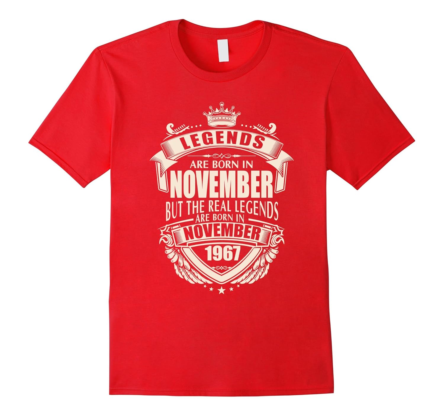 Legends Are Born In November 1967 Birthday Gift Shirt-ANZ