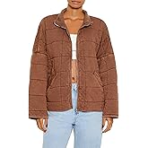 Forever 21 womens Quilted Zip-up Jacket