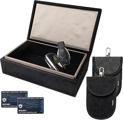 Ananta Faraday Box for Car Keys – Luxury RFID Signal Blocking Box